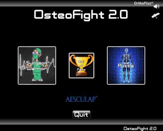 Games menu