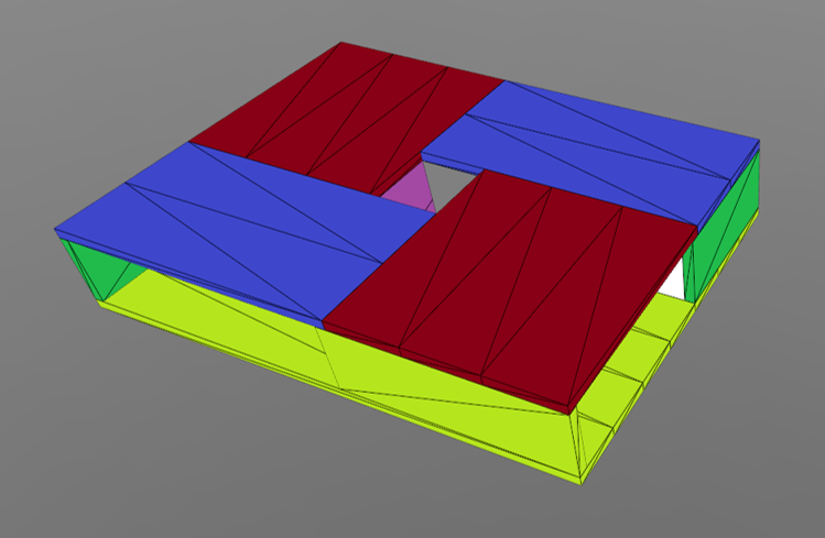 Planks assembled